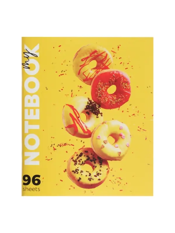 Тетрадь 96 листов в клетку Calligrata &laquo;Солнечное настроение&raquo;, МИКС