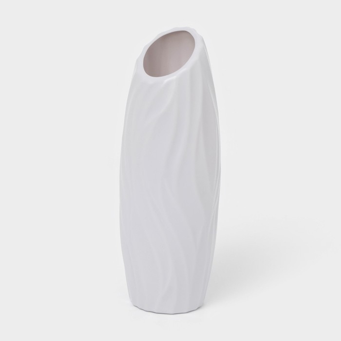 Ваза для цветов, 550 мл, 7×20 см, цвет серый Ваза для цветов, 550 мл, 7×20 см, цвет серый