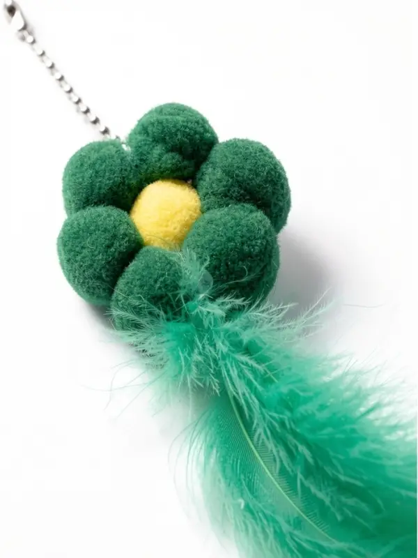 Дразнилка для кошек, с 3 сменными насадками