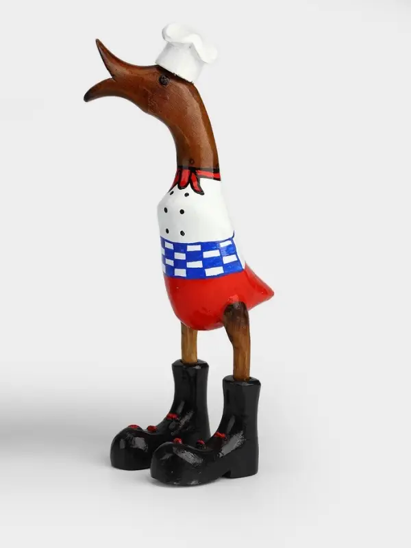 Сувенир &laquo;Утка шеф-повар&raquo;, 13&times;9&times;27 см, дерево