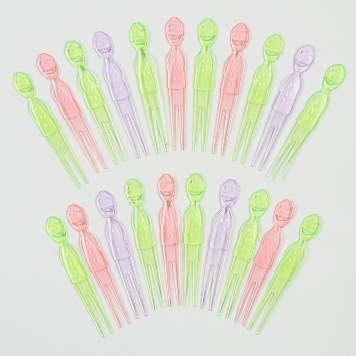 Шпажки для канапе «Человечки», набор 20 шт. Шпажки для канапе «Человечки», набор 20 шт.