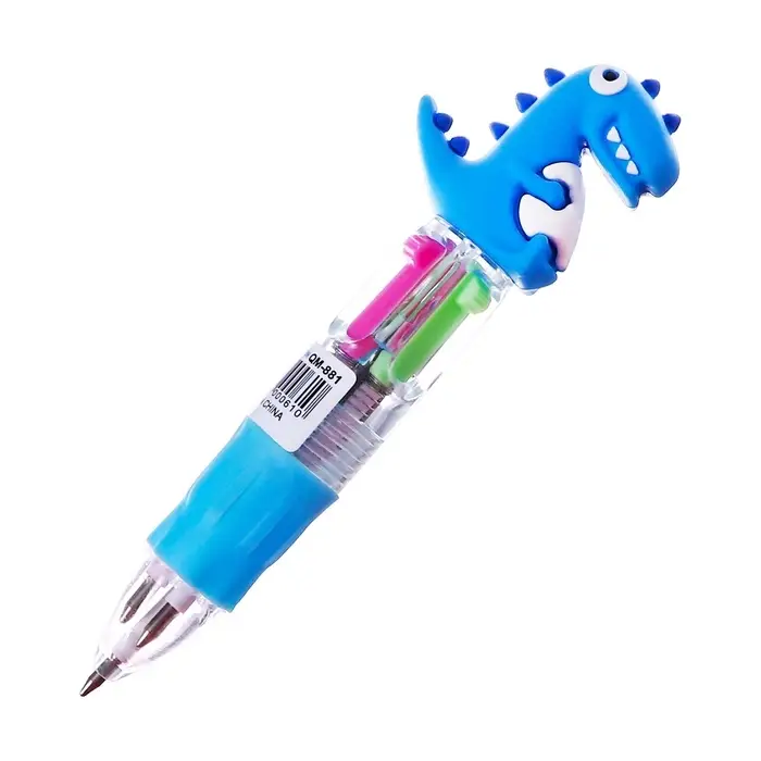 Многоцветная шариковая ручка Calligrata Многоцветная шариковая ручка Calligrata "Дракон" автоматическая, 4-х цветная, МИНИ, синяя