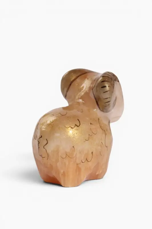 Фигурка &laquo;Барашек золотой&raquo;, 5.5&times;6.5 см, селенит