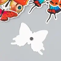 Набор магнитов на холодильник «Натуральные», 12 шт., картон, h=4-10 см