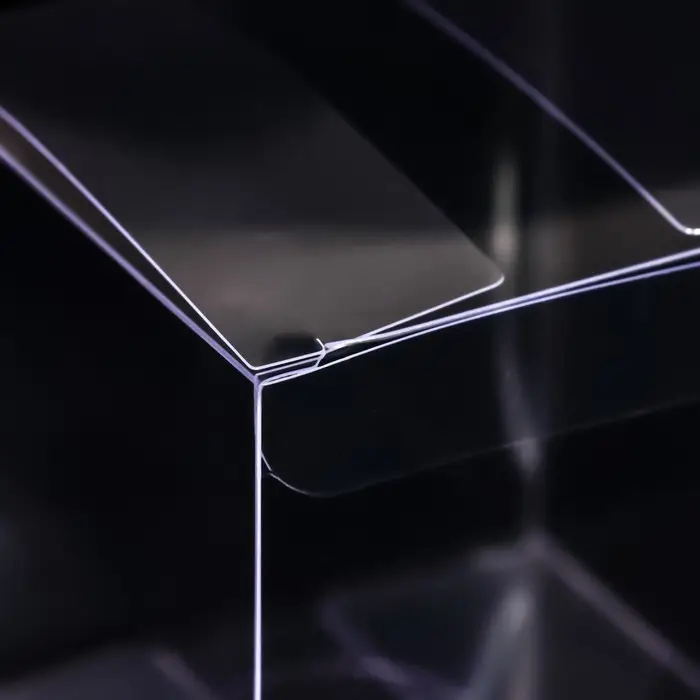 Складная прозрачная коробка из PVC, для упаковки подарков, 8×8×8 см Складная прозрачная коробка из PVC, для упаковки подарков, 8×8×8 см
