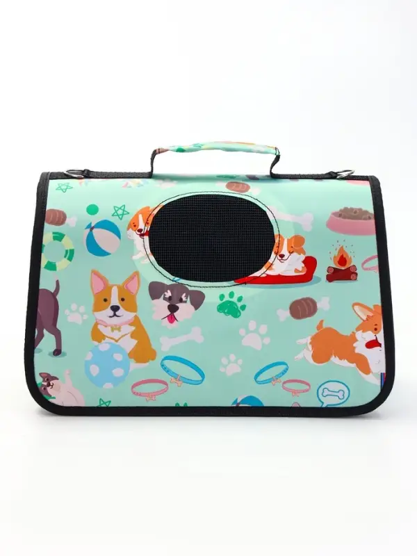 Сумка - переноска для животных &laquo;Верный друг&raquo;, размер S, 37.5&times;17&times;22 см, каркасная