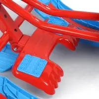 Снегокат «Трансформер», со спинкой, красный, синий, ТС4-1/ТР Snow Cat