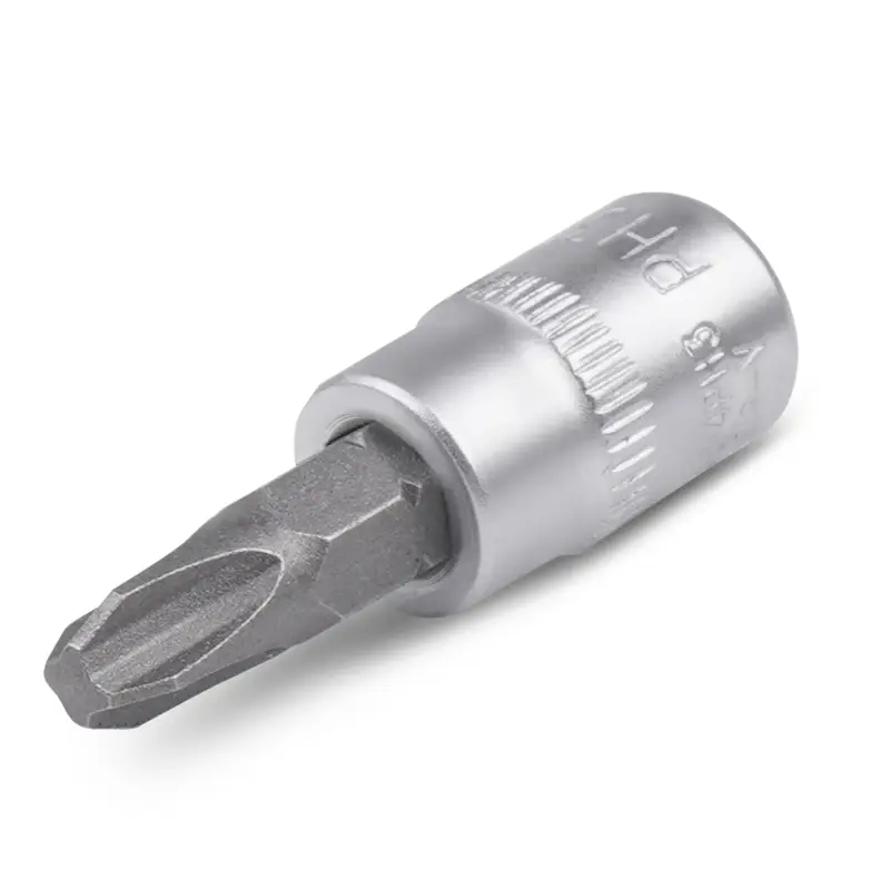 Головка со вставкой 1/4" крест (PH3, L=38 мм) AVS BS14PH3