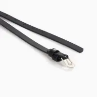 Ремень женский, пряжка металл, 1 прокол, 1.4&times;105 см, чёрный