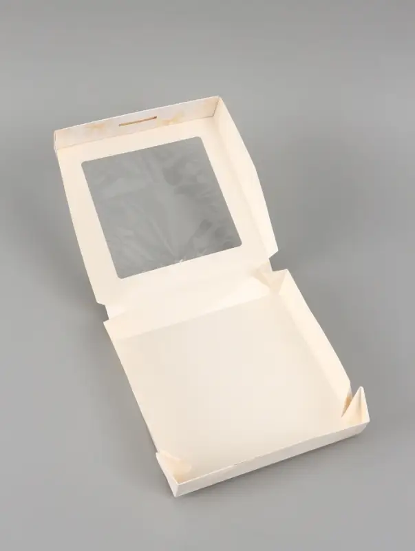 Коробка подарочная складная &laquo;От всей души&raquo;, 20&times;20&times;4 см, с окном