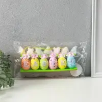 Подвеска декоративная "Яички с зайчьими ушками" 23х3,5х11 см Подвеска декоративная "Яички с зайчьими ушками" 23х3,5х11 см