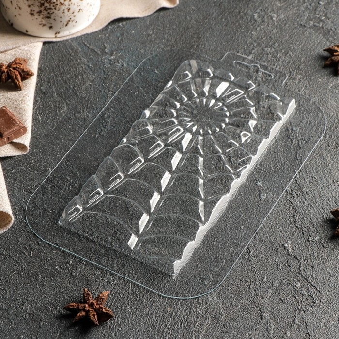 Форма для шоколада «Плитка Лучи Добра», 17×8,5×0,8 см, пластик, прозрачная Форма для шоколада «Плитка Лучи Добра», 17×8,5×0,8 см, пластик, прозрачная