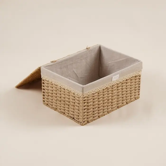 Корзина для хранения SL Home, плетёная, ручной работы, 30×20×15,5 см Корзина для хранения SL Home, плетёная, ручной работы, 30×20×15,5 см