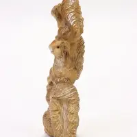 Садовая фигура из полистоуна &laquo;Трио белок&raquo;, 11.5&times;9.5&times;30 см, Greengo