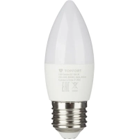Лампа светодиодная Topfort E27 10W 3000K свеча