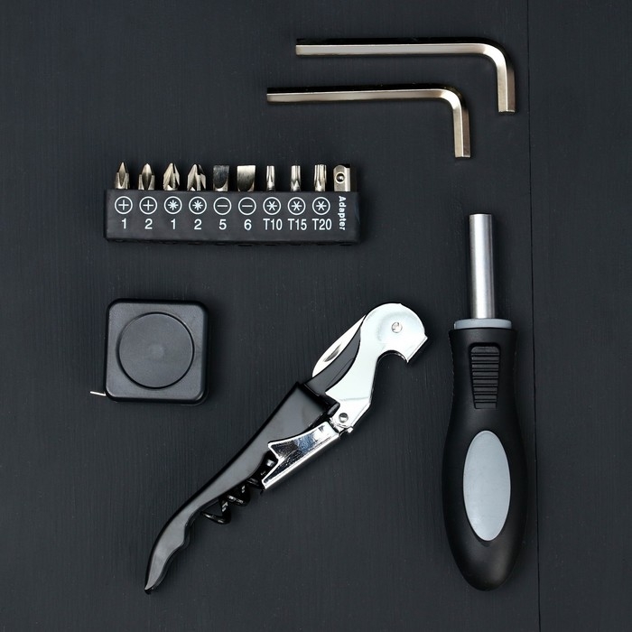 Набор инструментов в бочке «Лучшему мужчине», 19 предметов Набор инструментов в бочке «Лучшему мужчине», 19 предметов