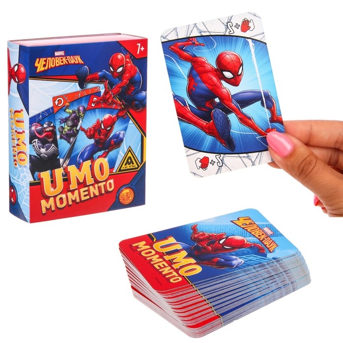 Настольная игра  Настольная игра "UMO momento. Человек-паук", MARVEL