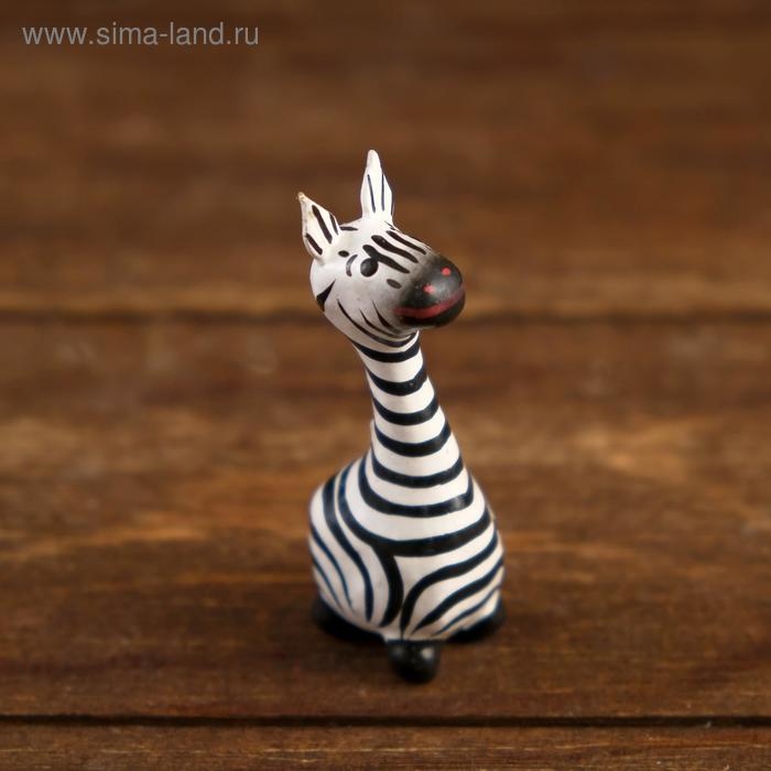 Сувенир дерево  Сувенир дерево "Зебра Тася" 6х2,5х2 см