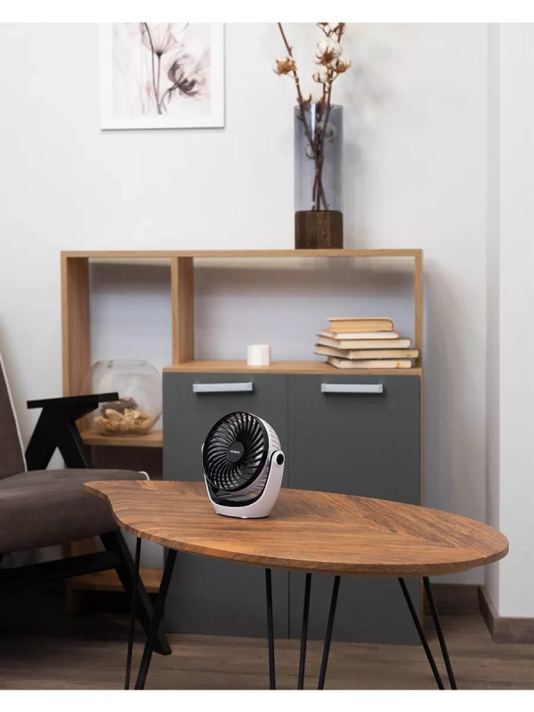 Настольный USB вентилятор с аккумулятором Настольный USB вентилятор с аккумулятором