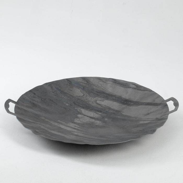 Сковорода садж плоский диаметр 45 см, толщина стали 2 мм Сковорода садж плоский диаметр 45 см, толщина стали 2 мм