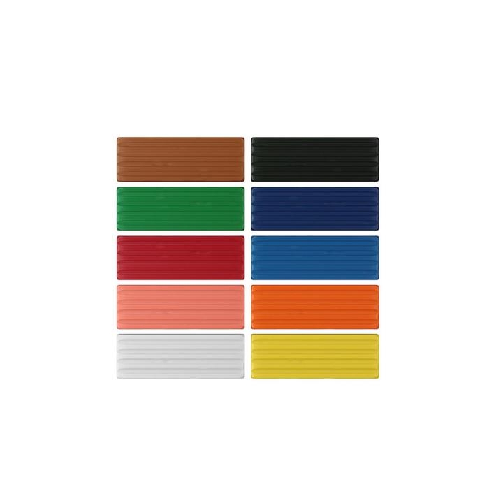 Пластилин 10 цветов 160 г Erich Krause, европодвес, экономичная упаковка Пластилин 10 цветов 160 г Erich Krause, европодвес, экономичная упаковка