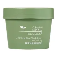 Маска для лица грязевая, очищающая, с зеленым чаем, 120 г