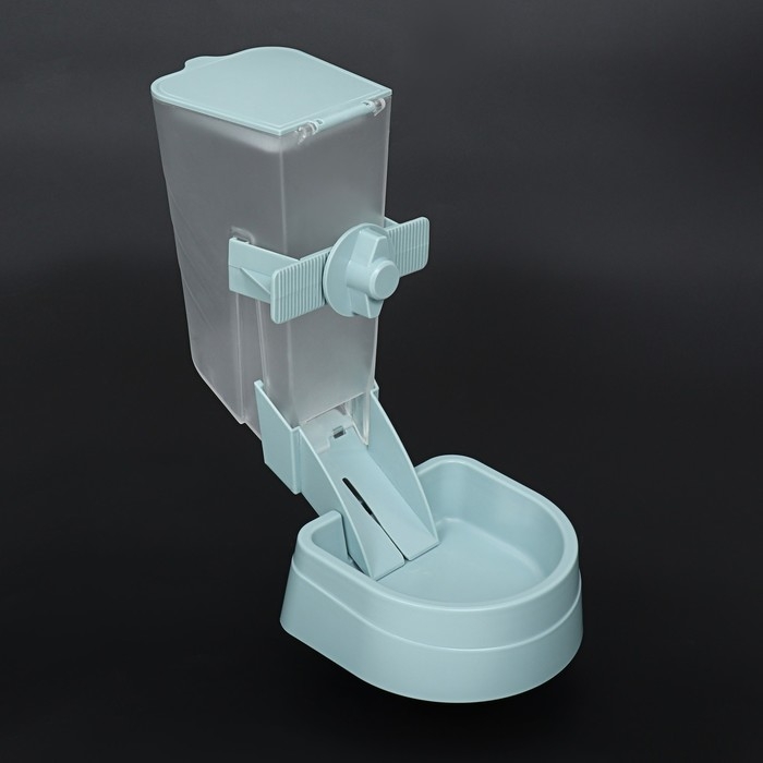 Кормушка для вольера 24 х 12 х 12 см, 2000 мл, голубая Кормушка для вольера 24 х 12 х 12 см, 2000 мл, голубая