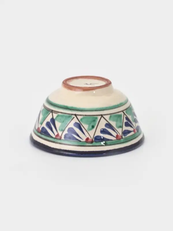 Пиалы Риштанская Керамика, набор 3 шт., d=9.5 см, 190 мл, синий