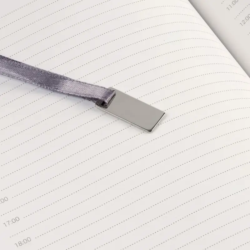 Ежедневник Grace на заказ, недатированный, бирюзовый