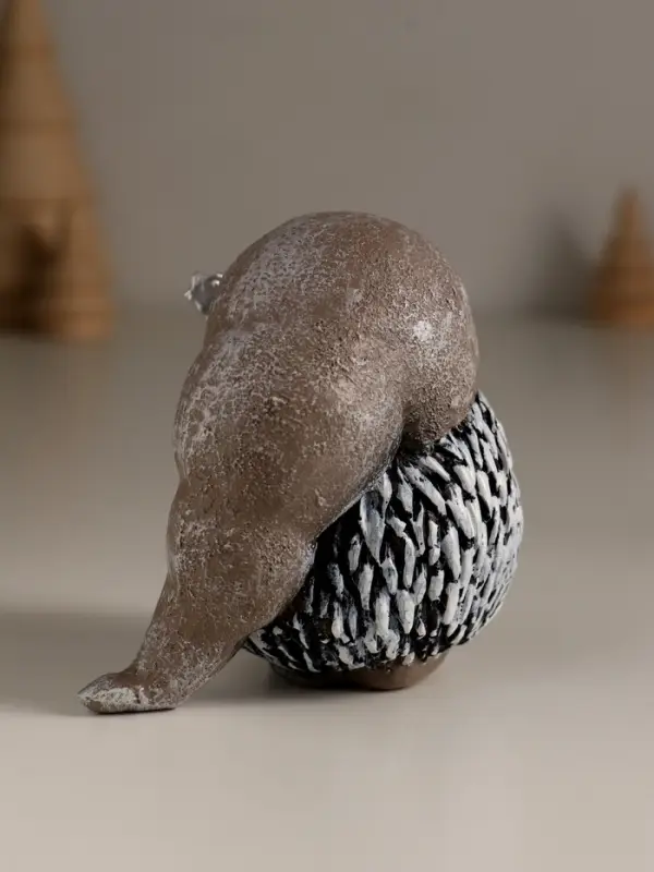 Сувенир полистоун  Сувенир полистоун "Ёжик в длинном колпаке" МИКС 8х5,7х8 см