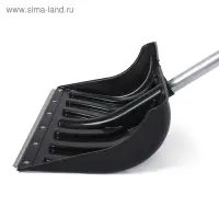Лопата пластиковая, ковш 505 × 340 мм, с оцинкованной планкой, алюминиевый черенок, «Буран» Лопата пластиковая, ковш 505 × 340 мм, с оцинкованной планкой, алюминиевый черенок, «Буран»