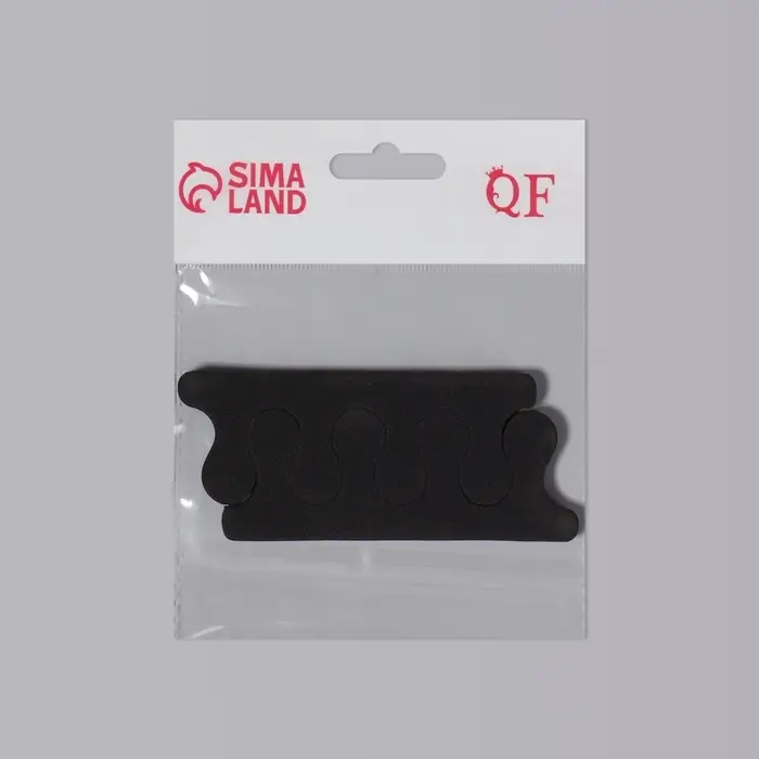 Разделители для пальцев, пара, чёрные