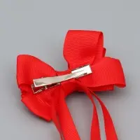 Бант для волос на заколке с лентами, цвет красный, Винкс Бант для волос на заколке с лентами, цвет красный, Винкс