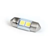 SV039 T11/белый/ (SV8,5) 2SMD 5050, 28 мм, блистер 2 шт.