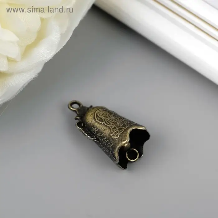 Колокольчик бронза 2,7*1,5 см Колокольчик бронза 2,7*1,5 см
