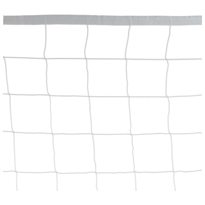 Сетка волейбольная, нить 2,2 мм, 9,5х1 м Сетка волейбольная, нить 2,2 мм, 9,5х1 м