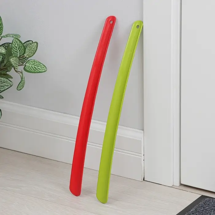 Ложка-рожок для обуви, h=40 см, МИКС Ложка-рожок для обуви, h=40 см, МИКС