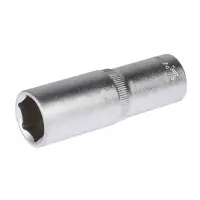 Головка торцевая 1/2"DR шестигранная 18мм, L=78мм пласт.подвес