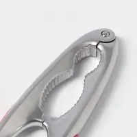 Орехокол Доляна Redline, 4.2&times;1.7&times;15.5 см, нержавеющая сталь, красный