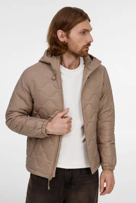 Куртка унисекс Tarnaby, бежевая, размер S