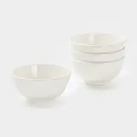 Набор салатников 4 шт толстостенный 12,5х12,5х6,5 "White Label" Набор салатников 4 шт толстостенный 12,5х12,5х6,5 "White Label"