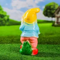 Садовая фигура из гипса &laquo;Гном с морковкой&raquo;, h=36 см