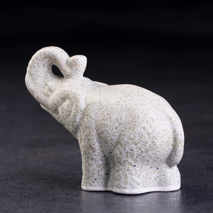 Статуэтка гжель «Индийский Слон», бело-синий,керамика, Статуэтка гжель «Индийский Слон», бело-синий,керамика,