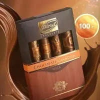 Шоколад Bind, сигары с начинкой, 100 г