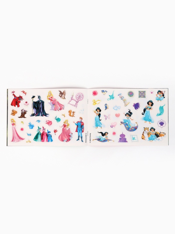 100 наклеек для набора 10362084, А5, 12 стр., Disney
