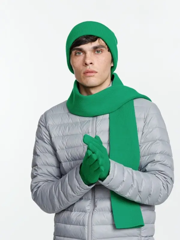 Перчатки Urban Flow, зеленые, размер S/M