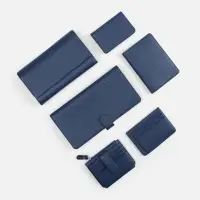 Картхолдер на молнии Unison, синий