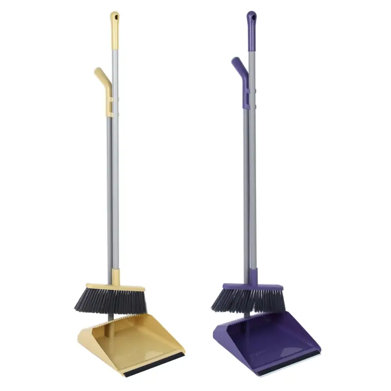 Набор для уборки с щеткой и совком тм VETTA, щетка: 88х26 см, совок: 83,5х25 см, полипропилен