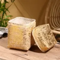 Корзинка плетёная &laquo;Аварис&raquo;, 17&times;17&times;25 см