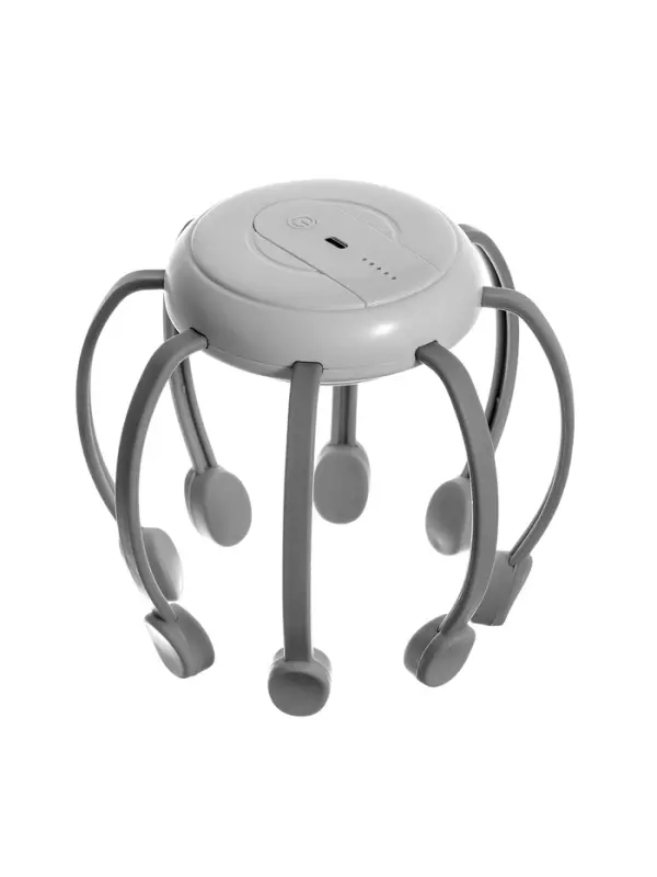 Массажер для головы LEM-32, мурашка, электрический, вибрационный, АКБ